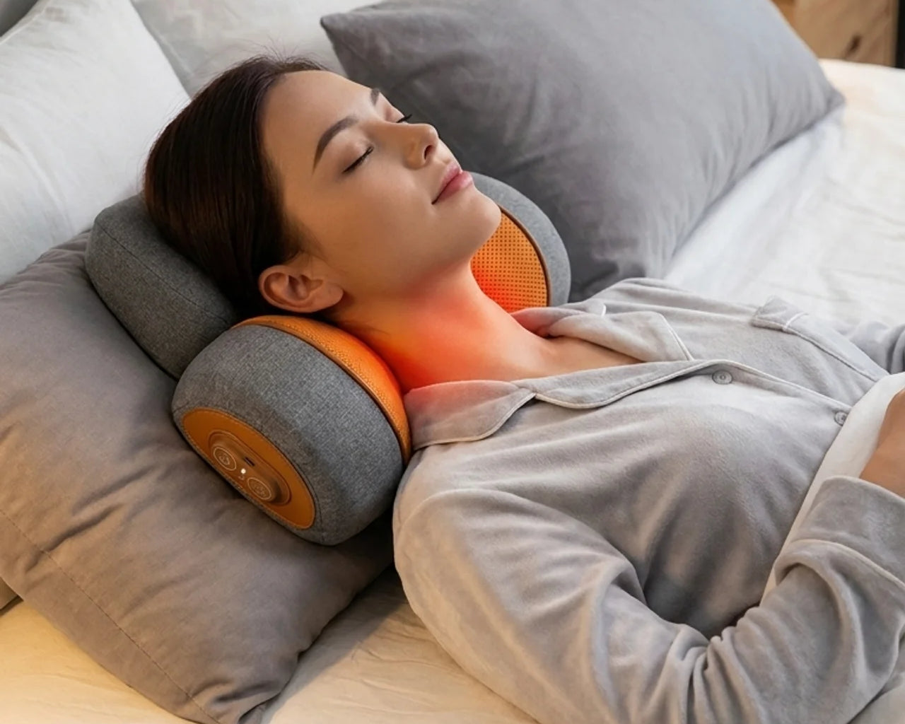 Neck & Shoulder Massager with Heat – Relieve Pain in Minutes - STANDARD