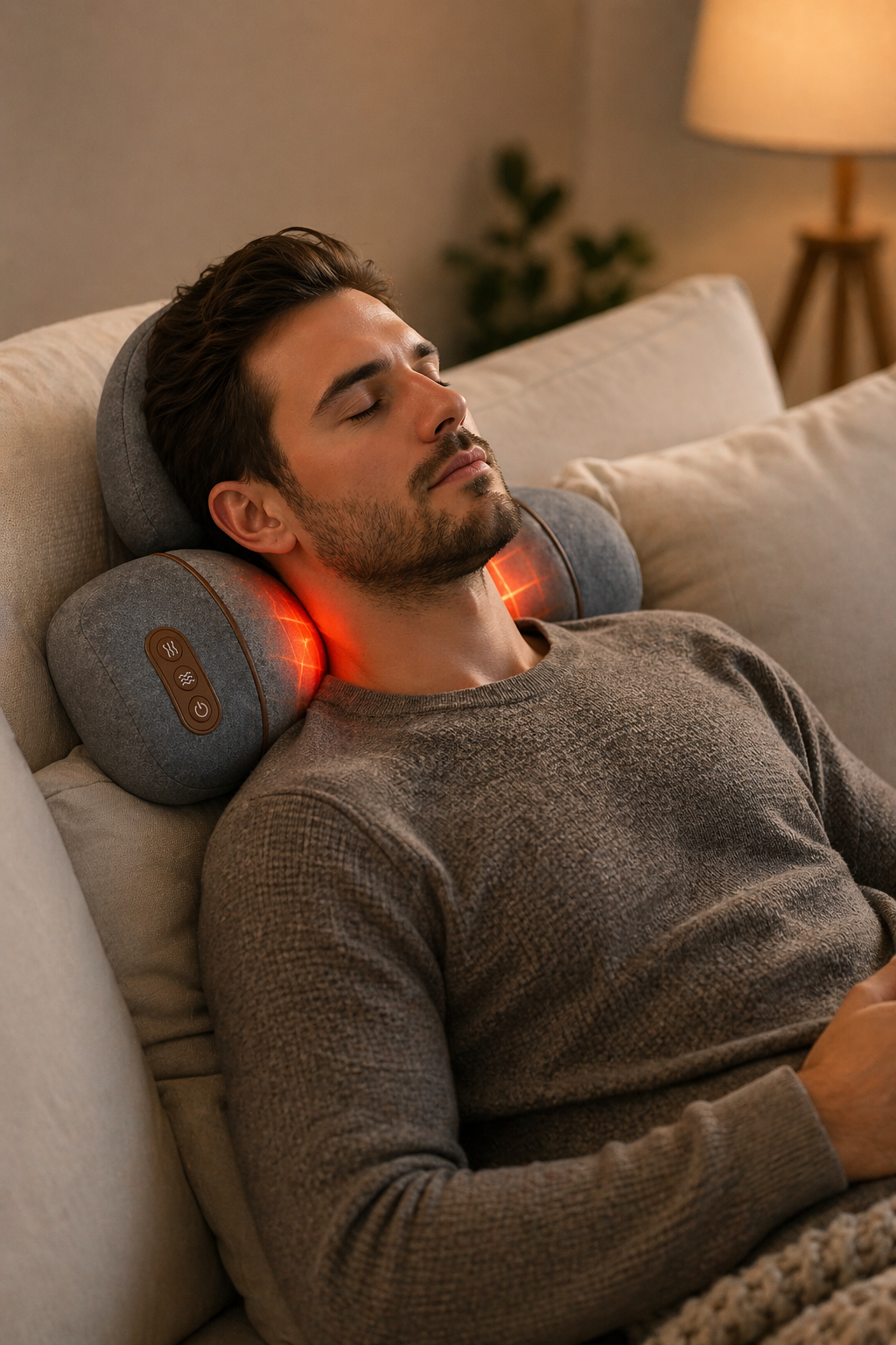 Neck & Shoulder Massager with Heat – Relieve Pain in Minutes - PRO