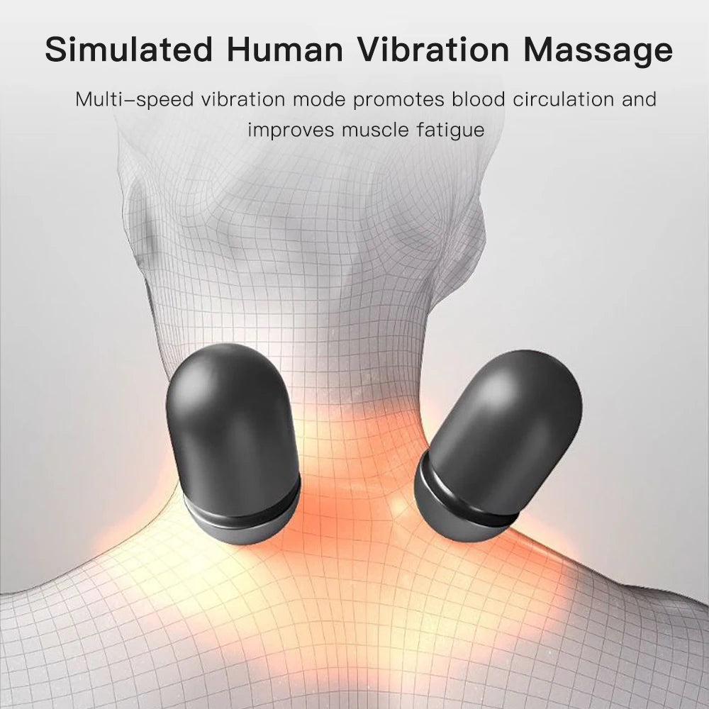 Neck & Shoulder Massager with Heat – Relieve Pain in Minutes - PRO