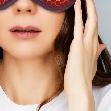 Heated Eye Mask for Sleep & Eye Fatigue Relief – Smart Warm Compress & Relaxation